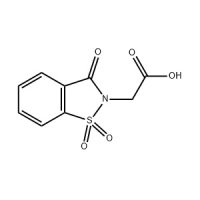 2-(1,1-二氧化-3-氧代苯并[d]异噻唑-2(3H)-基)乙酸，52188-11-1，≥95%，阿拉丁