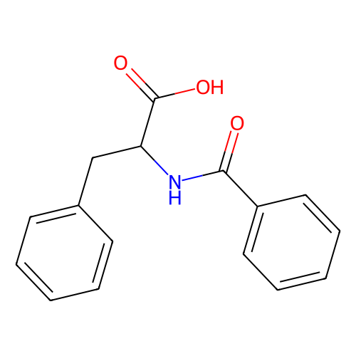 苯甲酰-DL-苯丙氨酸,2901-76-0,≥97%(T),阿拉丁产品图