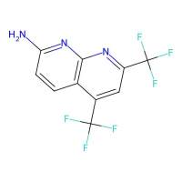 5,7-双(三氟甲基)-1,8-萘啶-2-胺,51420-72-5,≥95%,阿拉丁