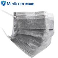 2498 Medicom 麦迪康 一次性四层活性炭口罩