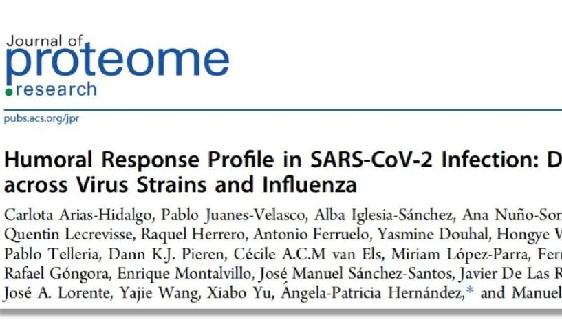 ArrayJet生物芯片点样仪助力SARS-CoV-2与甲型流感病毒感染的体液免疫差异化研究