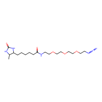 去硫生物素-PEG3-叠氮化物，1426828-06-9，≥95%，阿拉丁