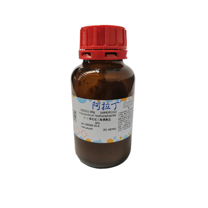 N-丁基吡啶六氟磷酸盐，186088-50-6，≥98%，阿拉丁产品图