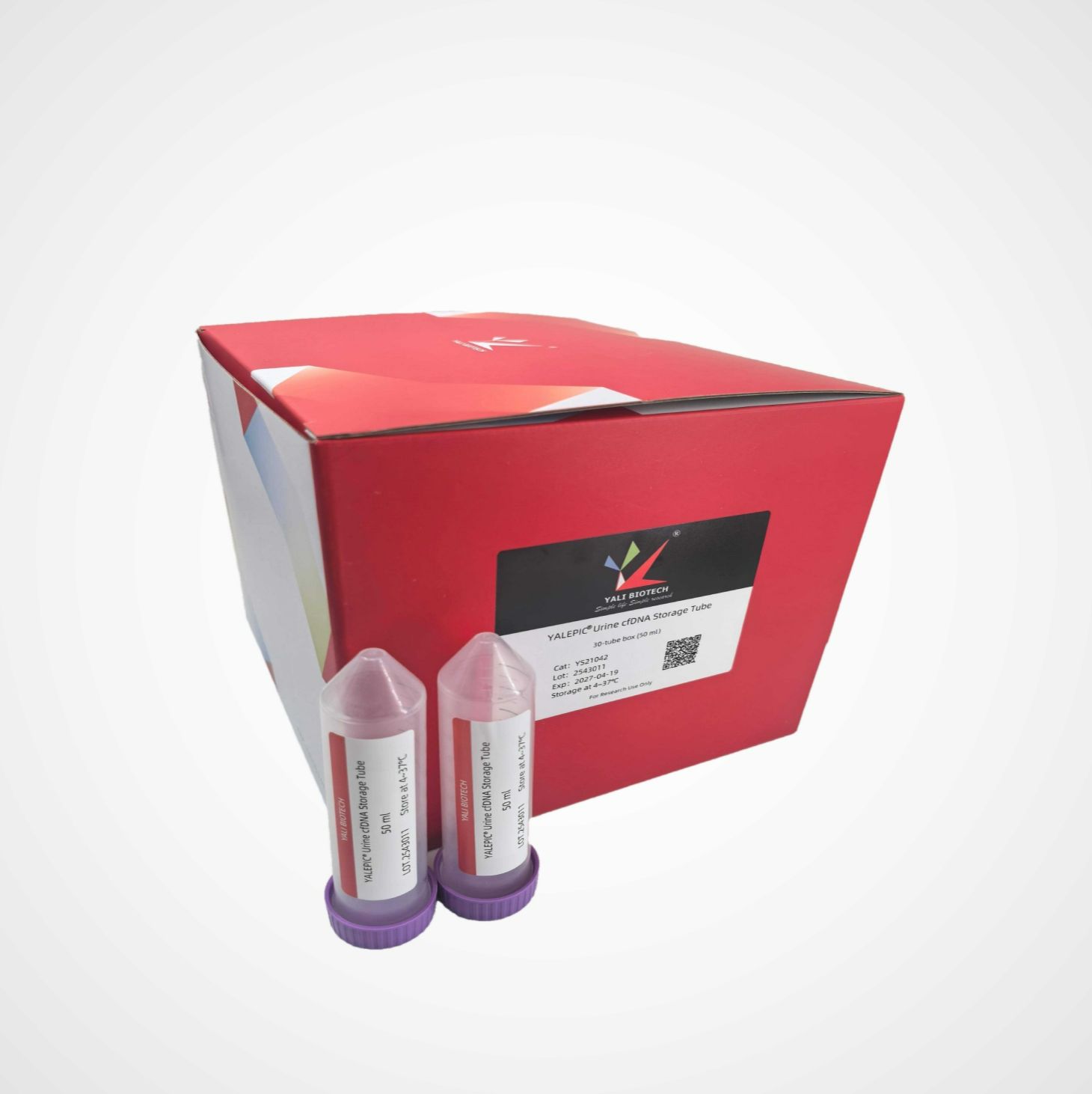 雅礼生物 YALEPIC 尿液cfDNA样本保存管-10ml/50ml/100ml
