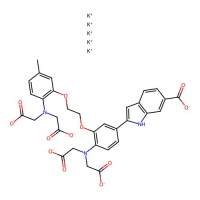 Indo-1五钾盐 (钙离子荧光探针) ,132319-56-3,BioReagent,生物染色剂,适用于荧光分析,用于显微镜,≥96%,阿拉丁