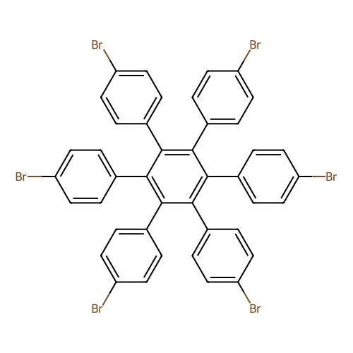 1,2,3,4,5,6-六(4-溴苯基)苯,19057-50-2,≥96%,阿拉丁产品图
