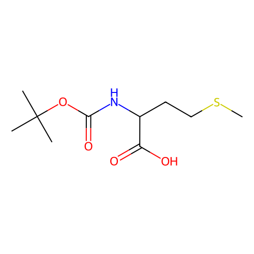 N-叔丁氧羰基-L-甲硫氨酸,2488-15-5,≥99%,阿拉丁产品图