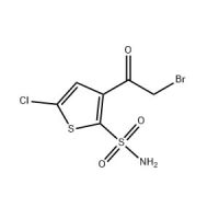3-(2-溴乙酰基)-5-氯噻吩-2-磺酰胺,160982-11-6,≥95%,阿拉丁