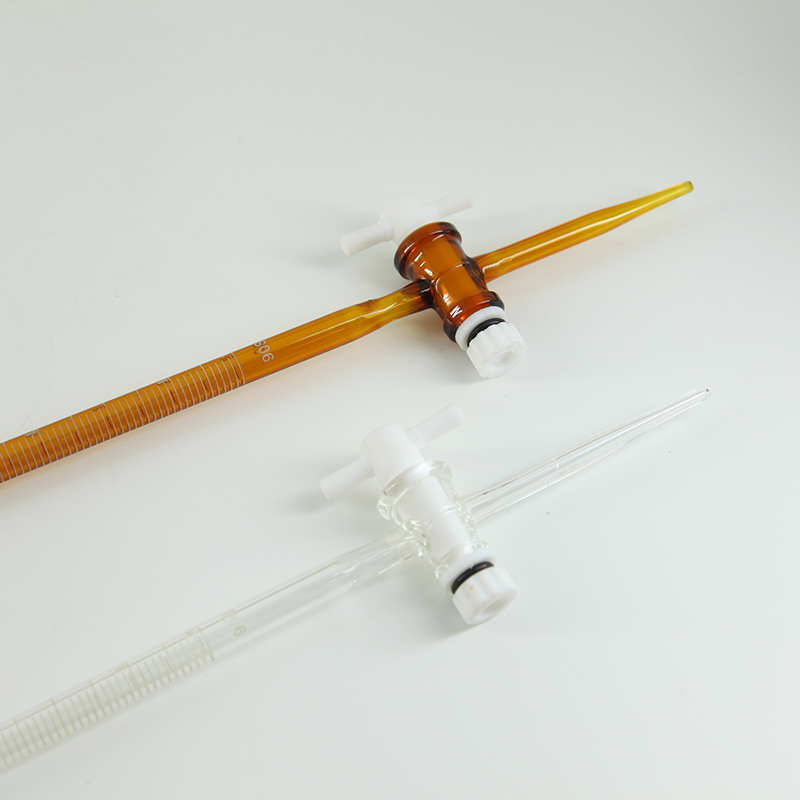 四氟滴定管,i-Quip™, 材质:高硼硅玻璃