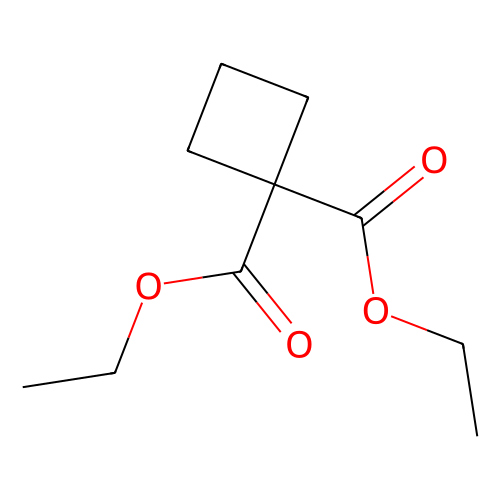 环丁基-1,1-二羧酸二乙酯,3779-29-1,≥98%(GC),阿拉丁产品图