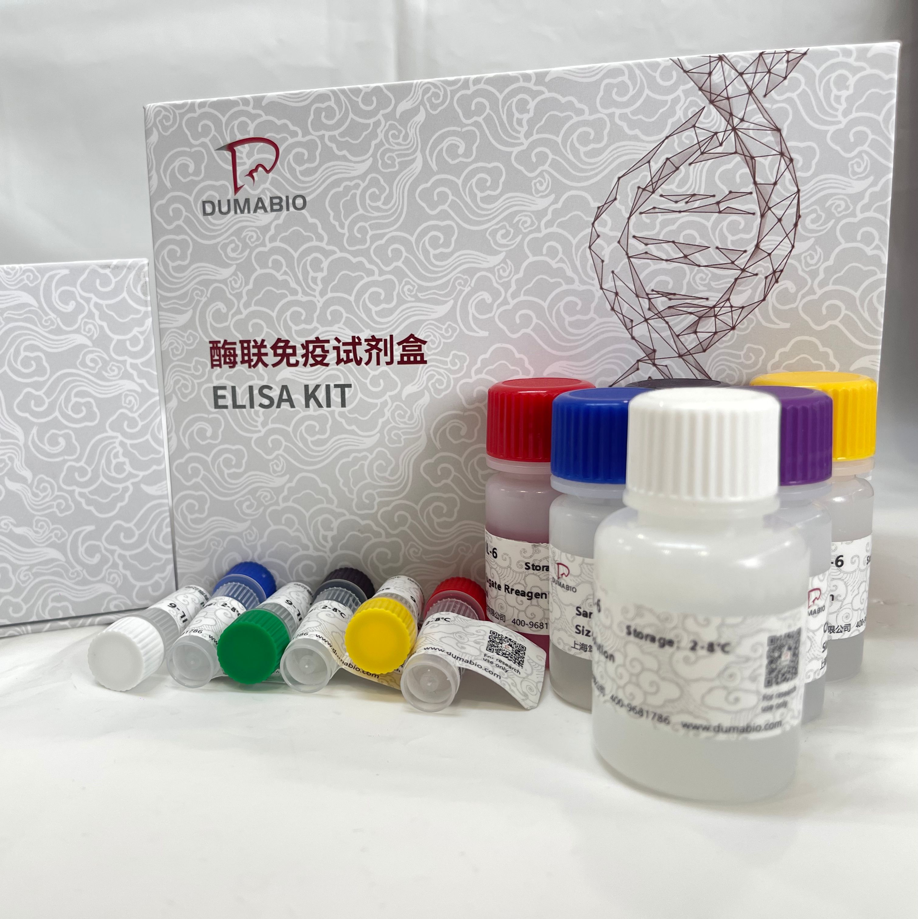 大鼠（Rat）5羟色胺（5-HT）ELISA检测试剂盒产品图