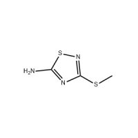 3-(甲硫基)-1,2,4-噻二唑-5-胺，6913-13-9，≥95%，阿拉丁