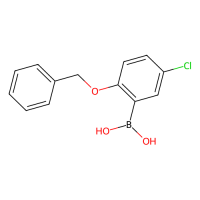 2-苄氧基-5-氯苯硼酸(含有数量不等的酸酐)，612832-83-4，≥96%，阿拉丁