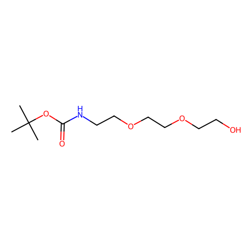 (2-(2-(2-羟基乙氧基)乙氧基)乙基)氨基甲酸叔丁酯，139115-92-7，≥97%，阿拉丁产品图