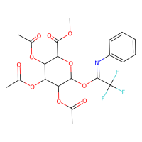 1-(2,2,2-三氟-N-苯基亚胺酯)-2,3,4-三-O-乙酰基-D-葡萄糖醛酸甲酯,869996-05-4,≥95%,阿拉丁