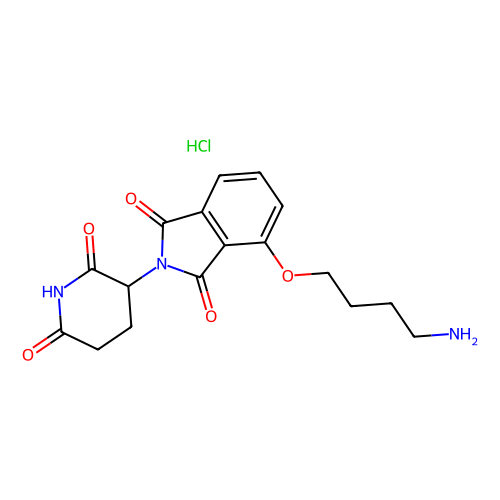 沙利度胺4'-醚-烷基C4-胺盐酸盐,2376990-29-1,≥95%(HPLC),阿拉丁产品图