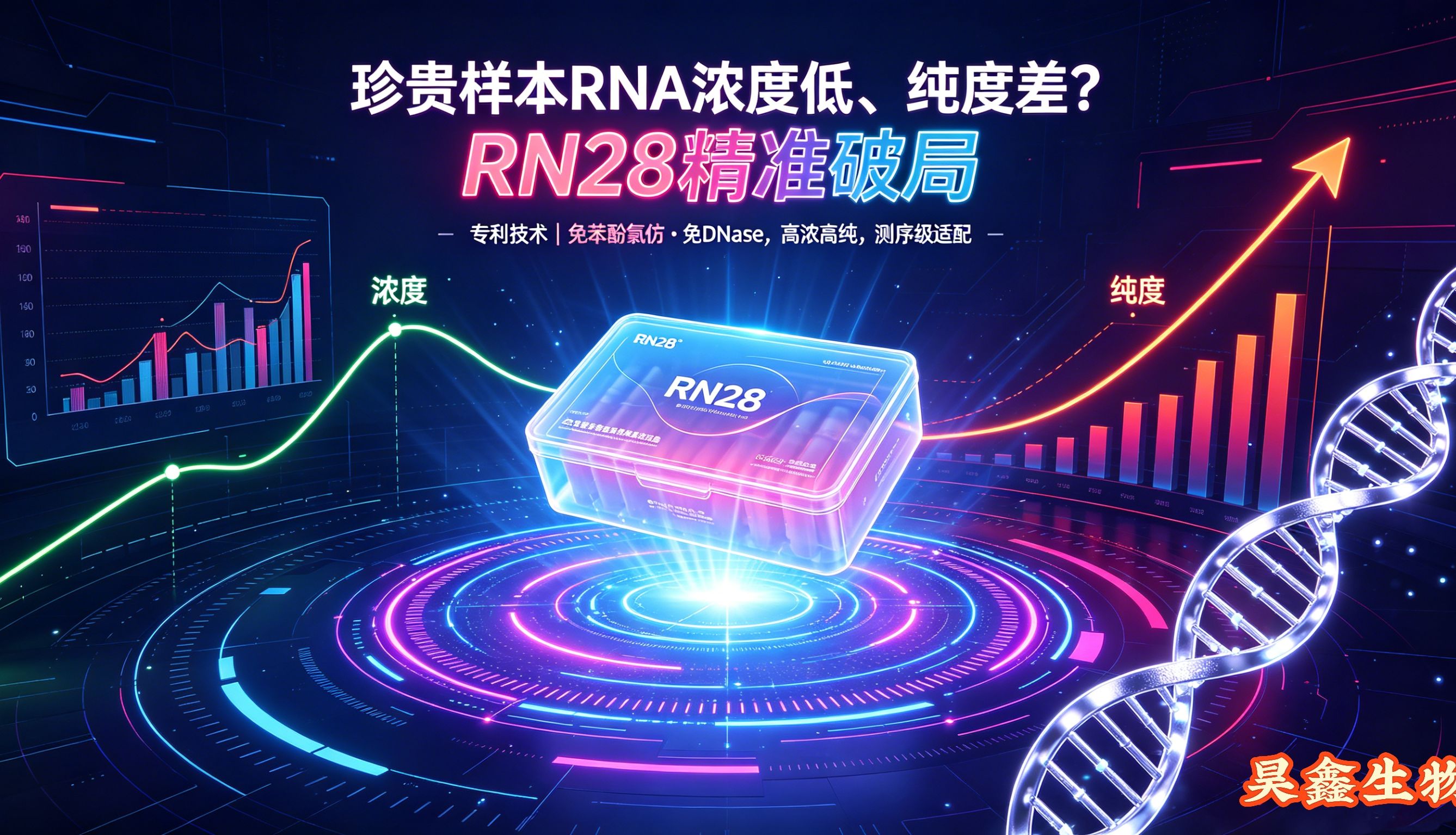 样本RNA浓度低、纯度差？RN28精准破局