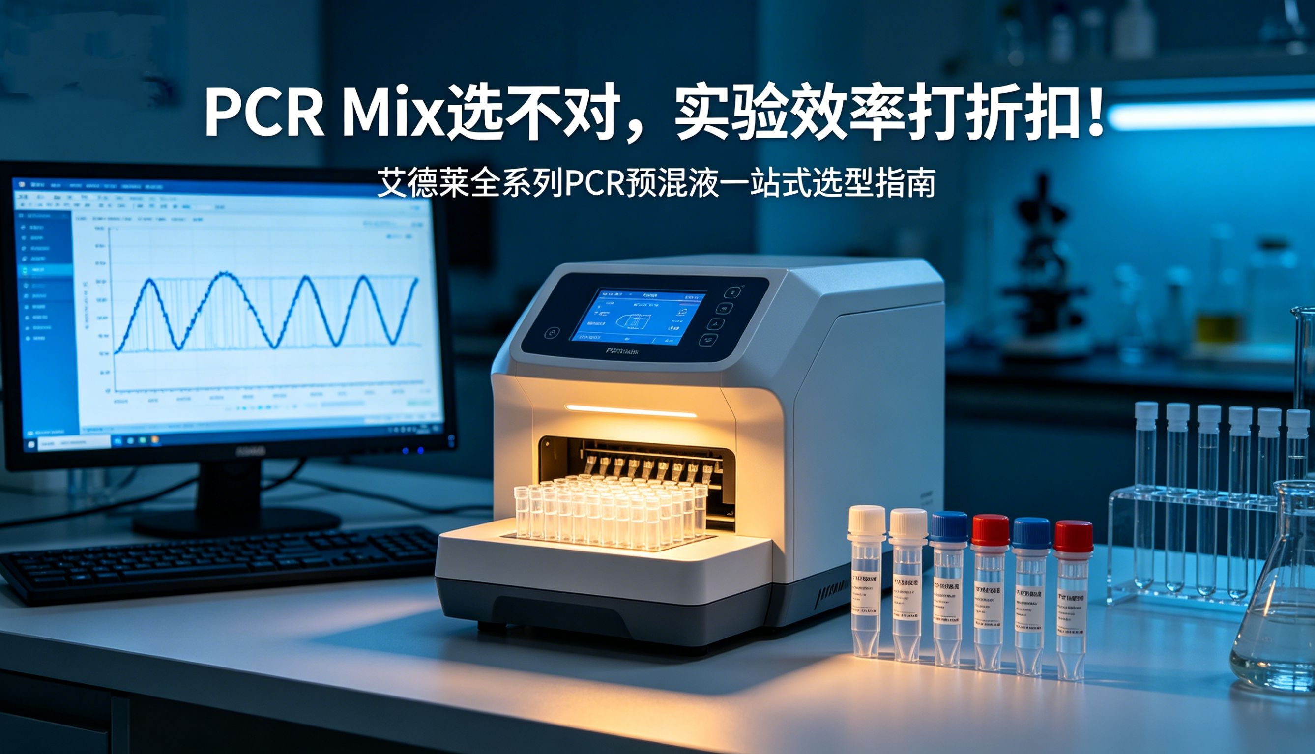 PCR Mix 选不对，实验效率打折扣！艾德莱全系列 PCR 预混液一站式选型指南