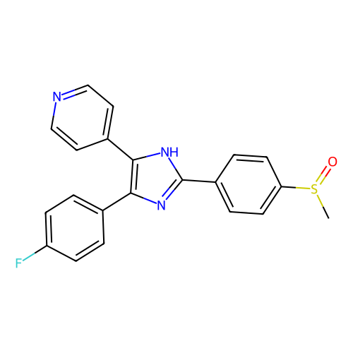 SB-203580,p38 MAPK抑制剂,152121-47-6,Moligand™, ≥98%(HPLC),阿拉丁