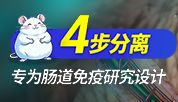 四步分离小鼠肠道固有层免疫细胞