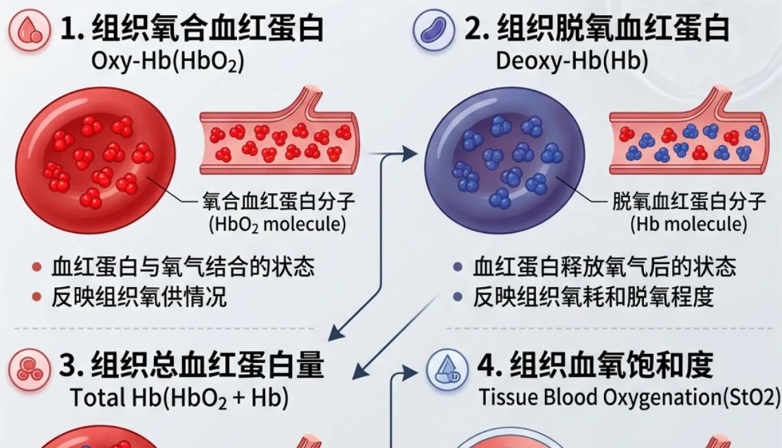 Omegawave BOM-L1TRSF近红外激光组织血氧监测仪科研应用解析