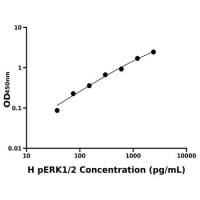 人磷酸化细胞外信号调节激酶1/2(pERK1/2)ELISA试剂盒