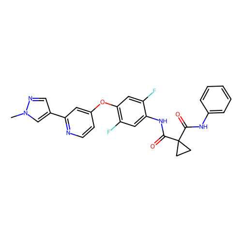 DCC-2618,Kit (c-Kit)和PDGFR抑制剂,1225278-16-9,Moligand™,≥98%,阿拉丁