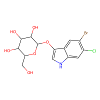 5-溴-6-氯-3-吲哚-β-D-吡喃葡萄糖苷,93863-89-9,≥98%,阿拉丁