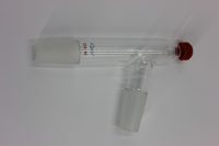 75° 蒸馏头,具孔盖,i-Quip™, 材质:高硼硅玻璃;颜色:透明