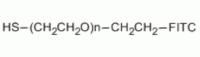 Fluorescein PEG Thiol, FITC-PEG-SH，MW 3400 Da，阿拉丁