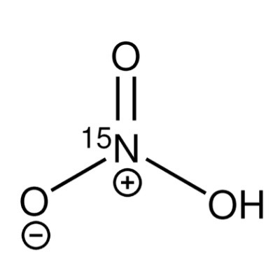 硝酸-¹⁵N酸溶液,43625-06-5,~10N in H₂O, 98 atom% ¹⁵N,阿拉丁产品图