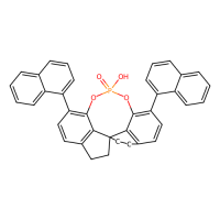 (11aR)-10,11,12,13-四氢-5-羟基-3,7-二-1-萘基-5-氧化物二茚并[7,1-de:1',7'-fg][1,3,2]二氧杂膦，1297613-73-0，≥98%,≥99%(ee)，阿拉丁