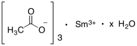乙酸钐(III) 水合物,100587-91-5,≥99.9% metals basis,阿拉丁