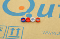 11mm聚乙烯卡口盖垫,i-Quip™, 瓶盖材质:聚乙烯;瓶盖类型:开口;中心孔孔径:6mm;配套样品瓶:L2157 11mm广口卡口瓶(ND11)