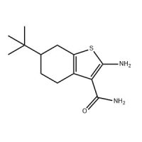 2-氨基-6-叔丁基-4,5,6,7-四氢-1-苯并噻吩-3-羧酰胺,68746-25-8,≥97%,阿拉丁
