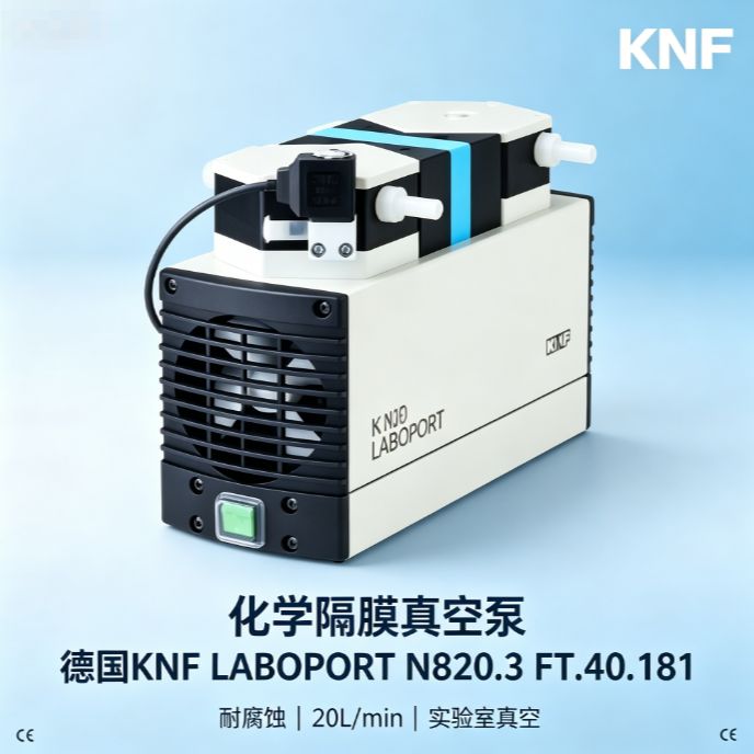 化学隔膜真空泵 德国KNF LABOPORT 耐腐蚀 20L/min 实验室