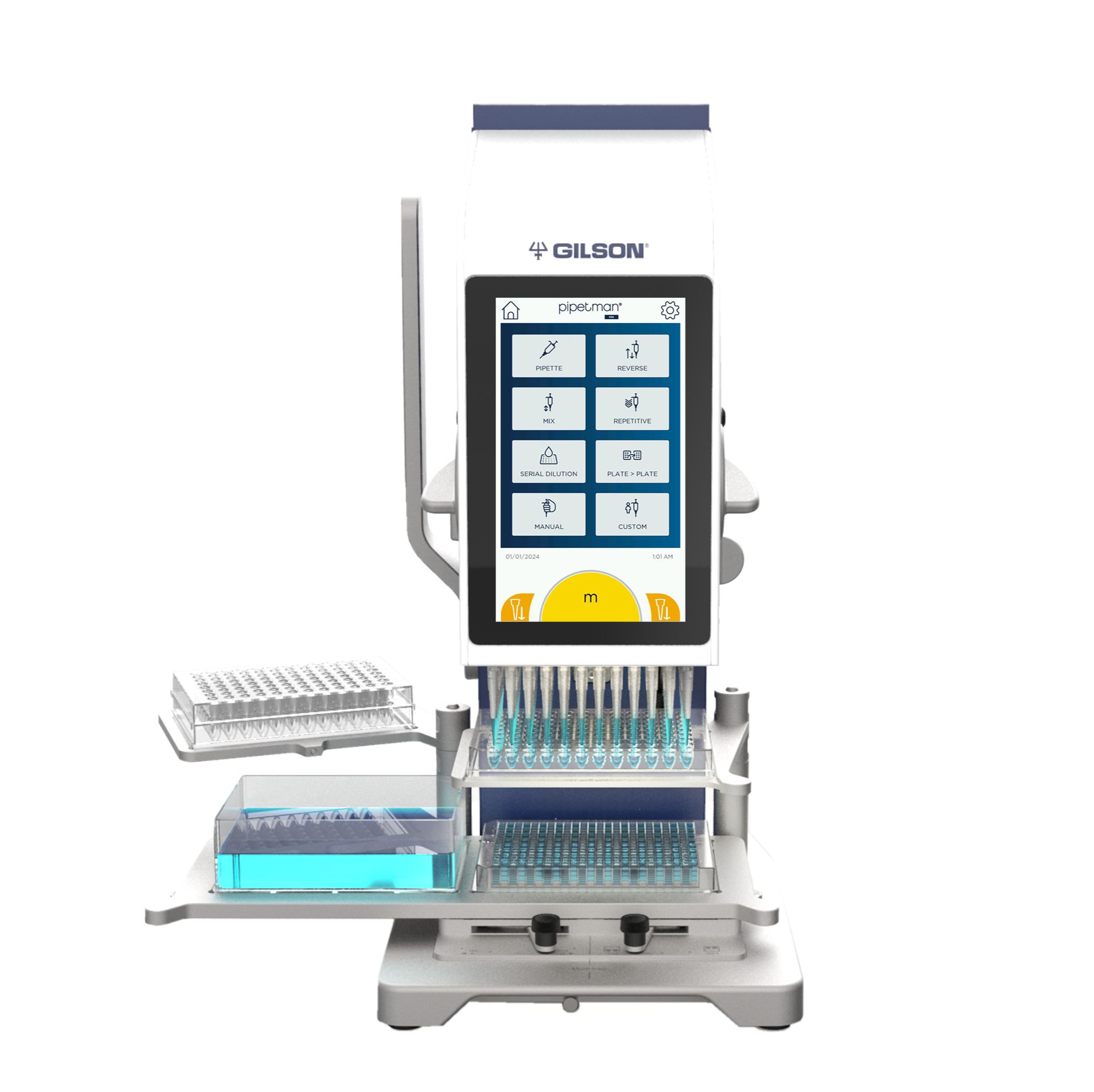 PIPETMAN®M96 智能移液系统 96通道电动移液器 移液工作站