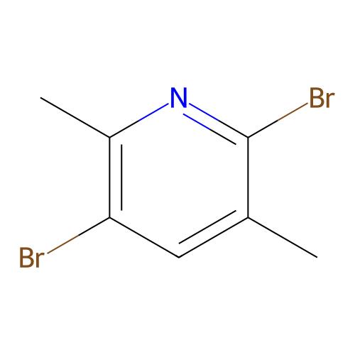 2,5-二溴-3,6-二甲基吡啶,38749-93-8,≥97%,阿拉丁产品图