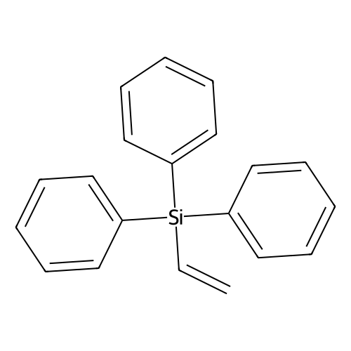 三苯基乙烯基硅烷,18666-68-7,≥93%(GC),阿拉丁产品图