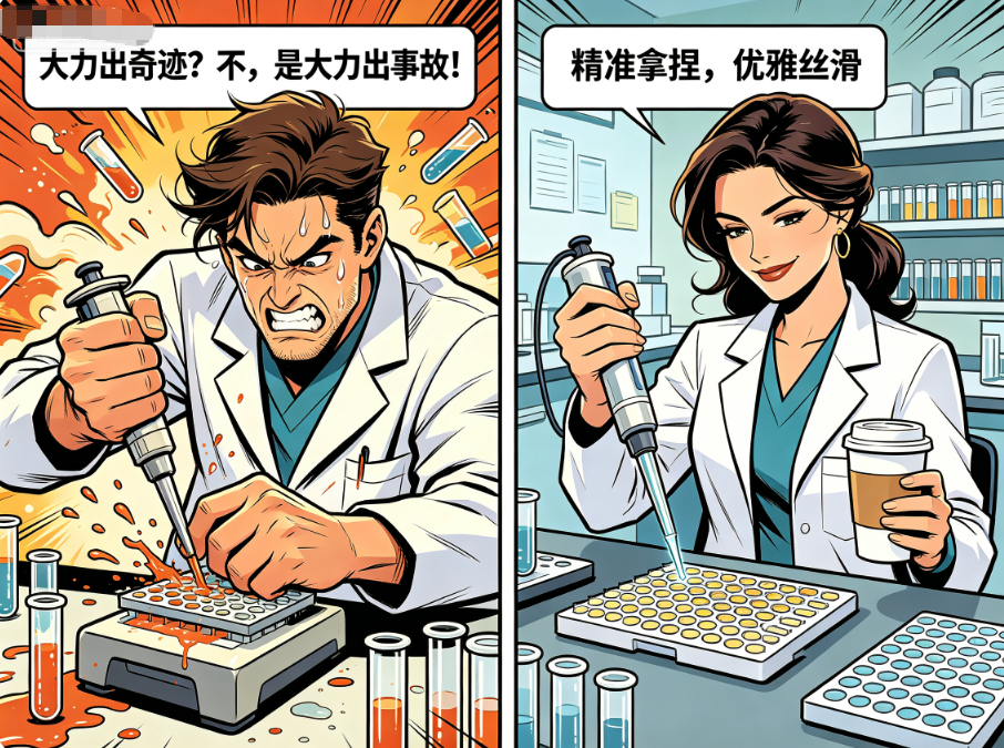 移液器：拒绝 “大力出奇迹”，守护你的 “麒麟臂”