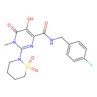 BMS-707035,可逆的HIV-1整合酶（IN）抑制剂，729607-74-3，≥98%，阿拉丁