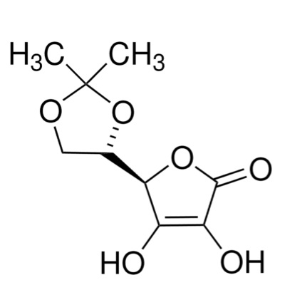 5,6-O-异丙叉基-L-抗坏血酸,15042-01-0,≥97%,阿拉丁产品图