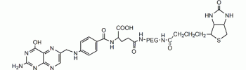 Folic acid PEG Biotin，MW 2000 Da，阿拉丁产品图