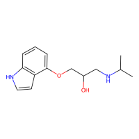 吲哚洛尔，13523-86-9，Moligand™, 10mM in DMSO，阿拉丁