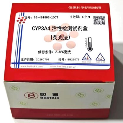 CYP3A4活性检测试剂盒产品图