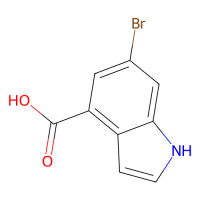 6-溴-1H-吲哚-4-羧酸,898746-91-3,≥97%,阿拉丁