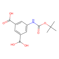 3-(N-Boc-氨基)-5-羧苯基硼酸(含不等量酸酐),913835-72-0,≥96%,阿拉丁