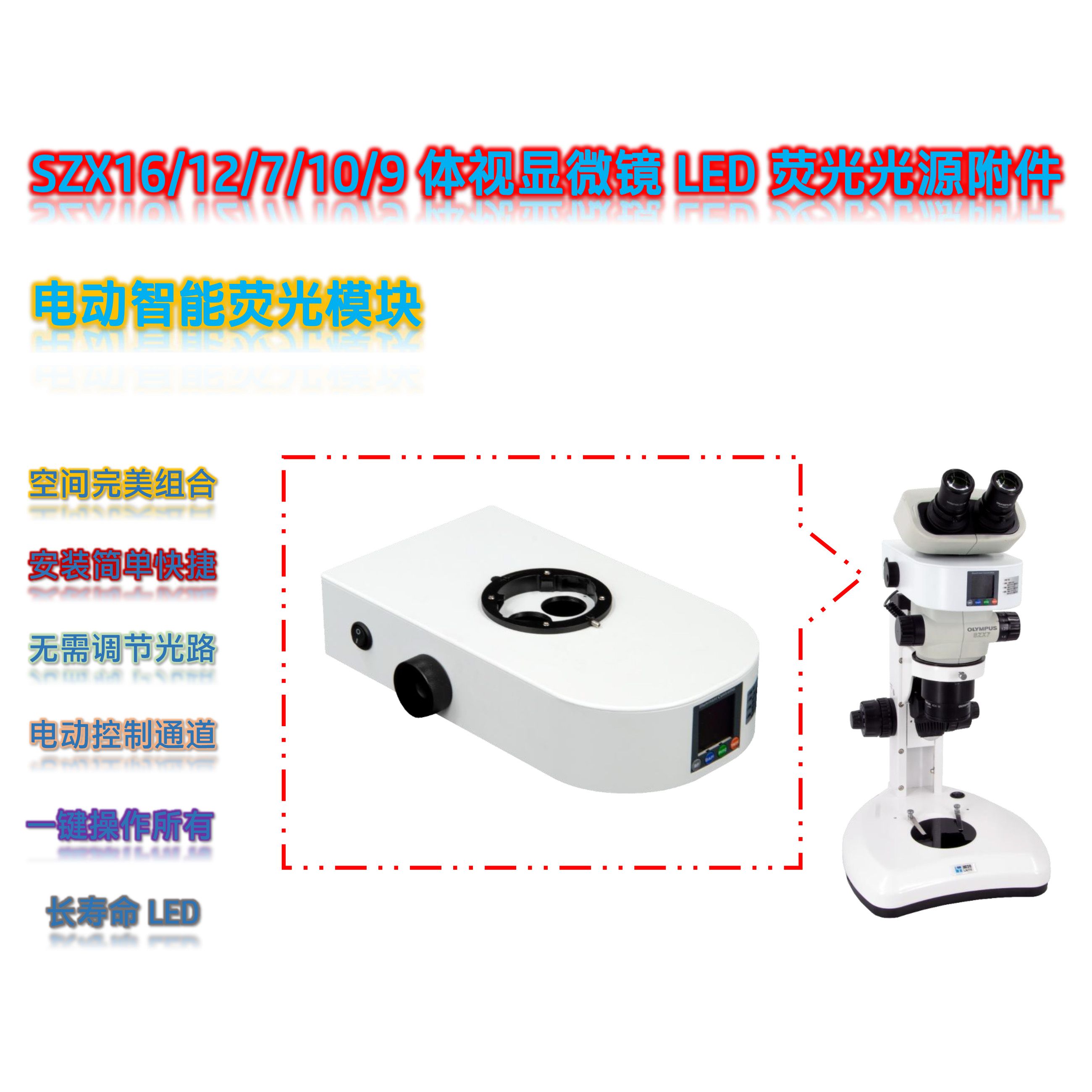SZX-UVBG-E体视显微镜升级通用荧光模块产品图
