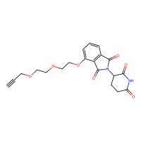 Thalidomide-O-PEG2-propargyl，2098487-52-4，≥97%，阿拉丁