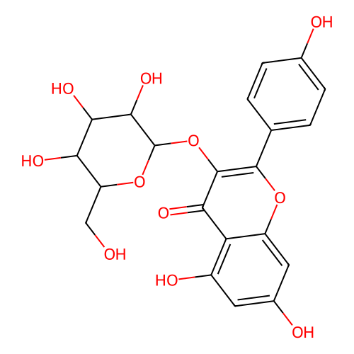 山萘酚3-葡萄糖苷，480-10-4，≥97%(HPLC)，阿拉丁产品图